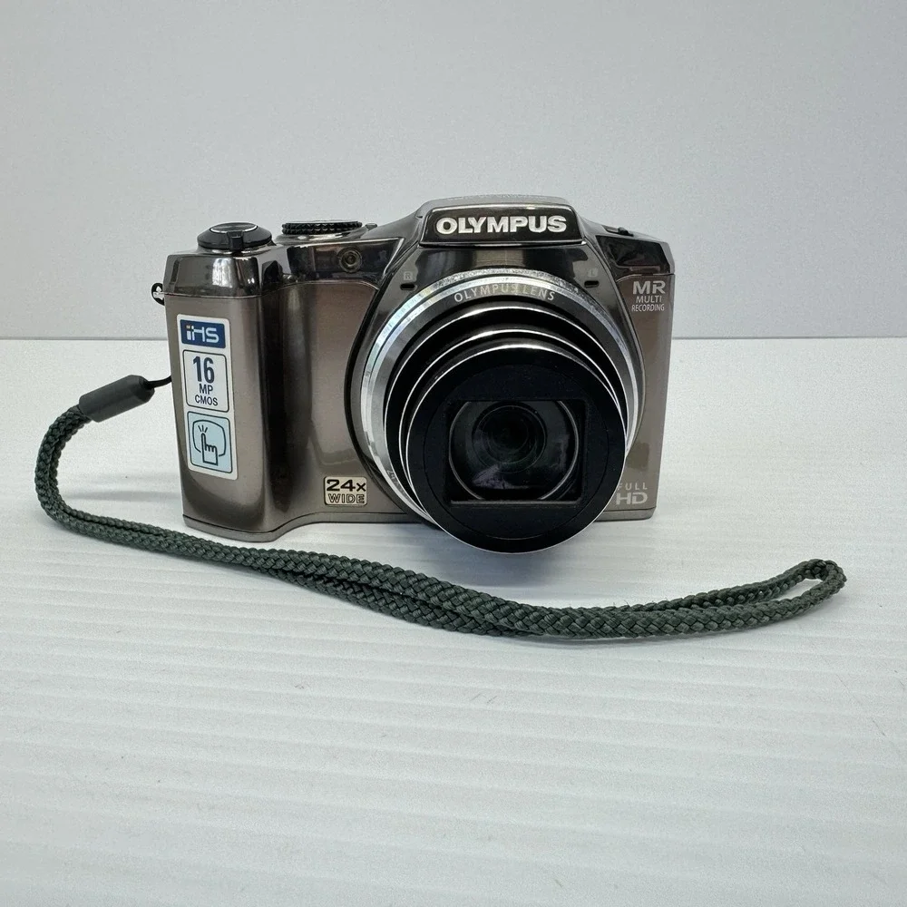 Olympus SZ-31MR 16MP Full HD Compact Digital Camera Tested & Working READ
